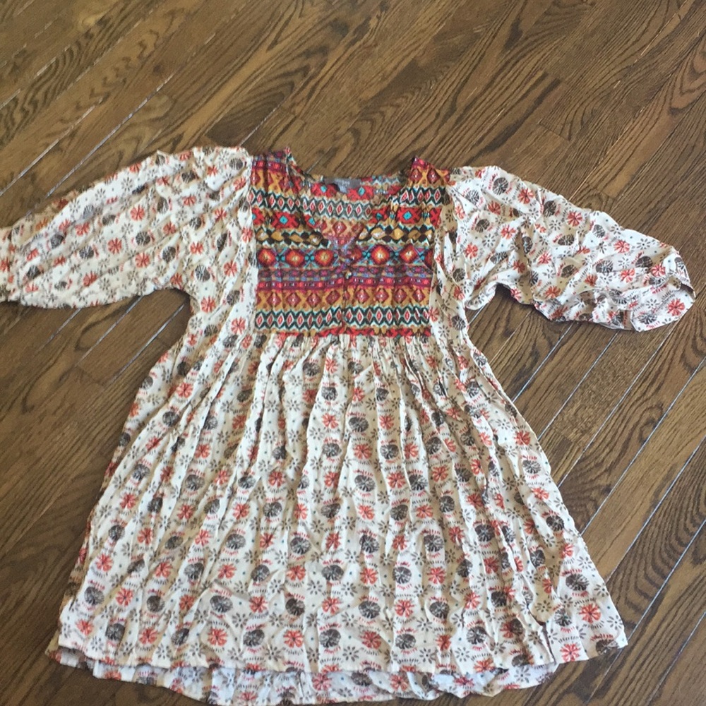 Umgee Bohemian Print Tunic Top